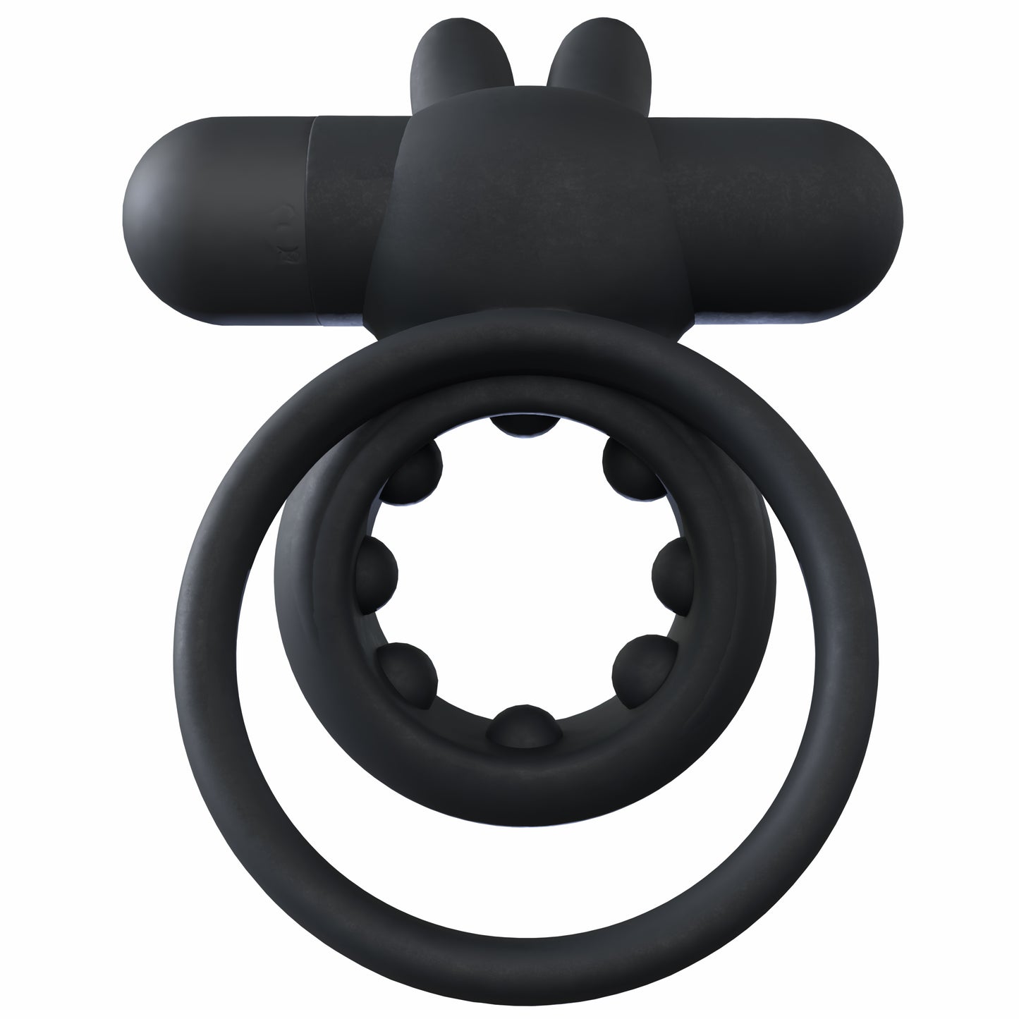Ohare Rechargeable Vibrating Cock Ring – Black