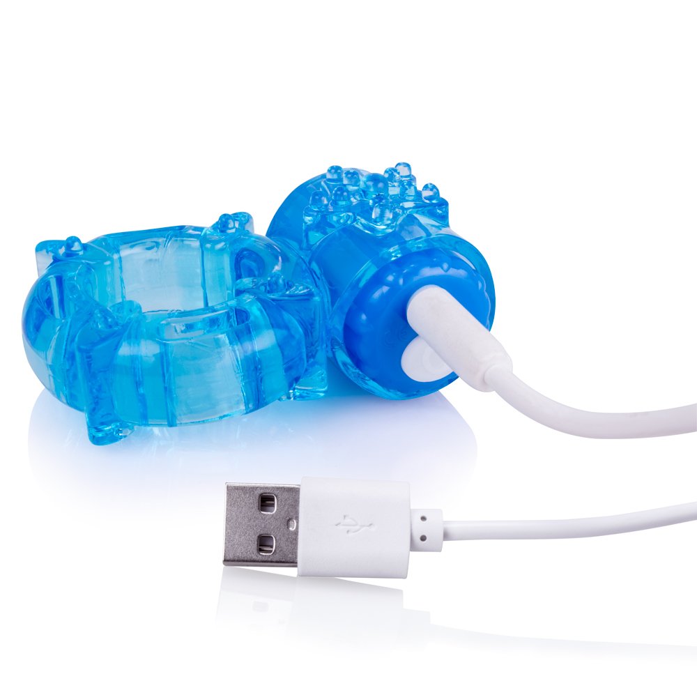 Charged Big O - Blue ScreamingO Cock Ring
