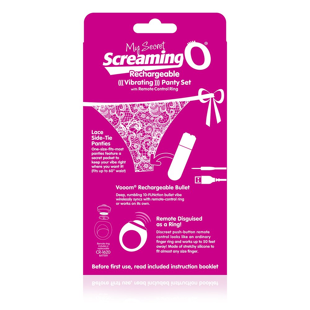 My Secret Charged Remote Control Panty Vibe - Pink