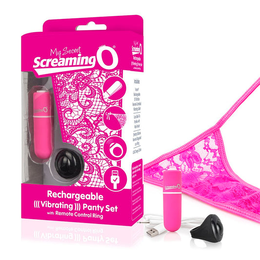 My Secret Charged Remote Control Panty Vibe - Pink