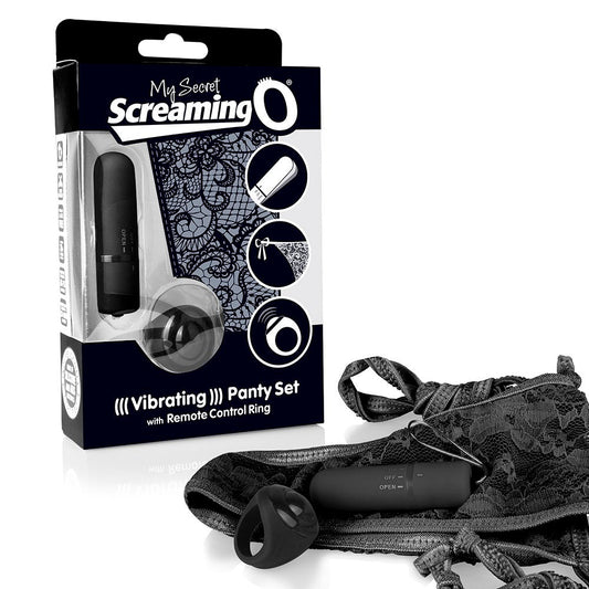 My Secret Remote Control Panty Vibe - Black