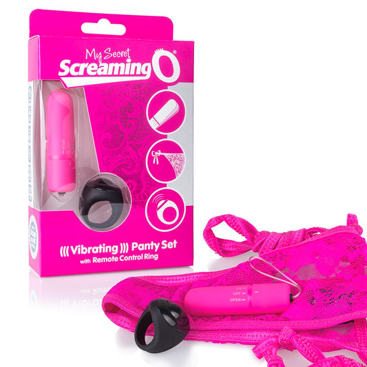My Secret Remote Control Panty Vibe - Pink