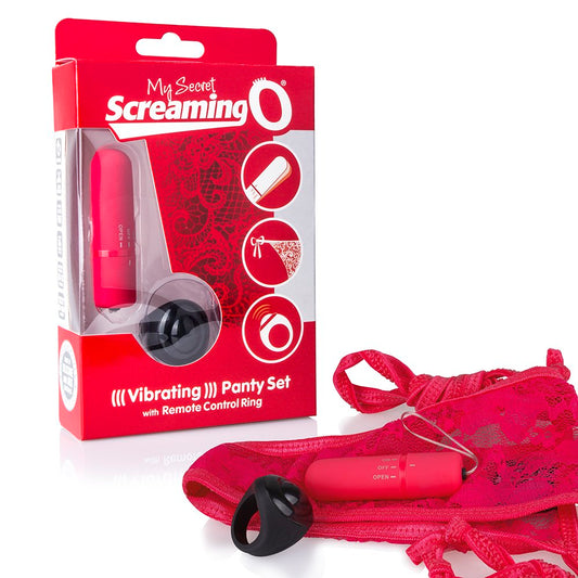 My Secret Remote Control Panty Vibe - Red