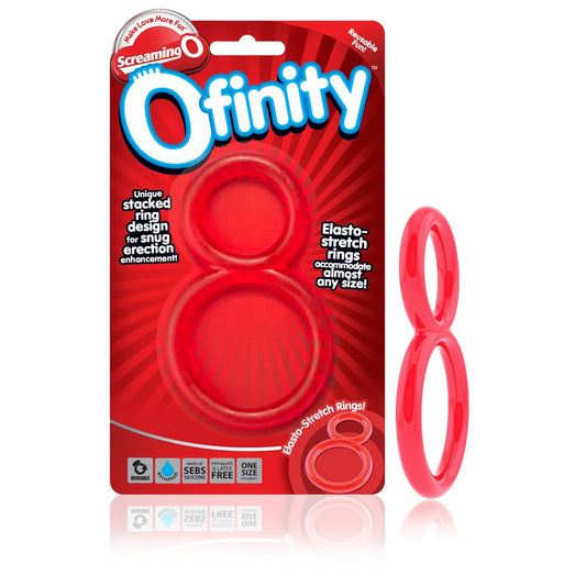 Ofinity Red ScreamingO Cock Ring