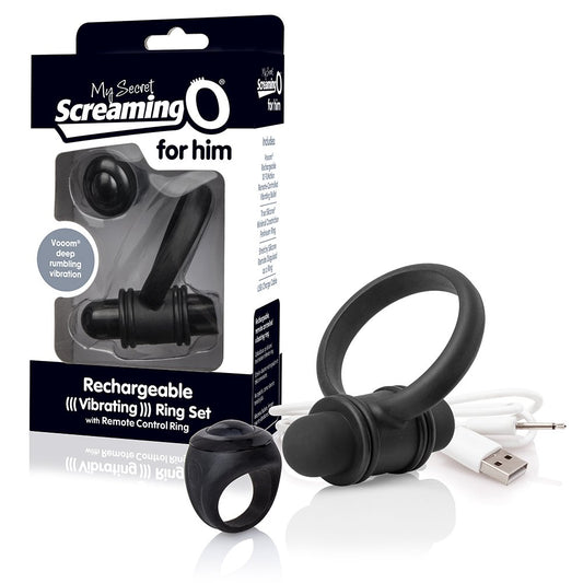 MY SECRET SCREAMING O® BULLET AND RING FOR HIM