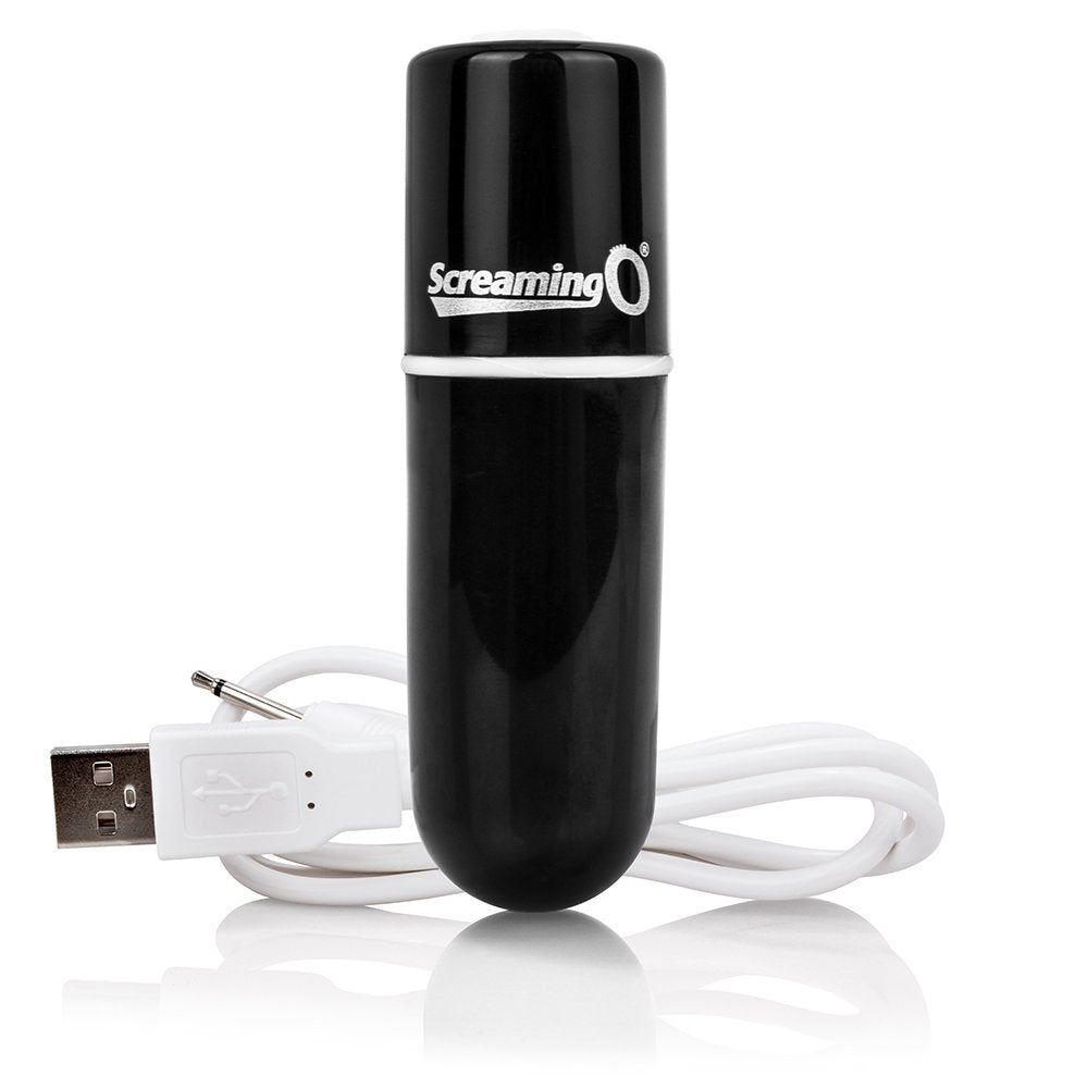 Charged Vooom Rechargeable Bullet Vibe - Black