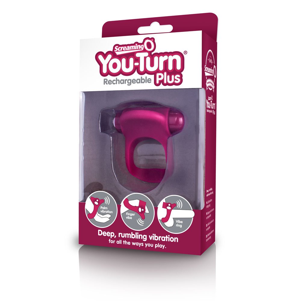 Charged You-Turn 2 Finger Fun Vibe - Merlot