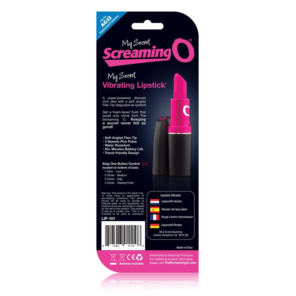 My Secret Screaming O Lipstick