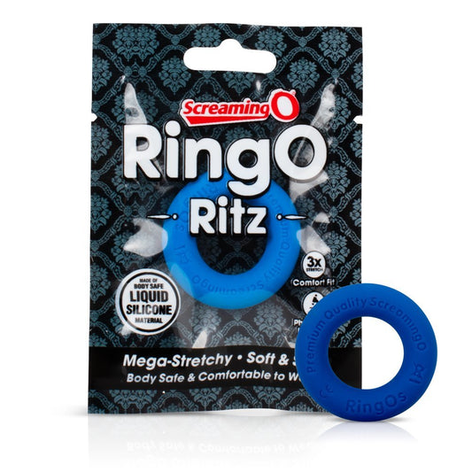 Ring O Ritz Blue ScreamingO Cock Ring