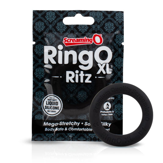 Ring O Ritz XL Black ScreamingO Cock Ring