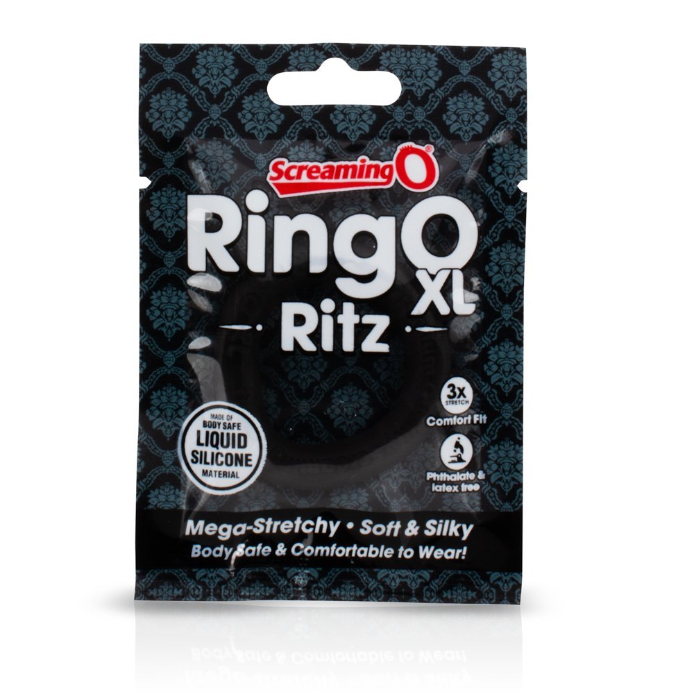 Ring O Ritz XL Black ScreamingO Cock Ring
