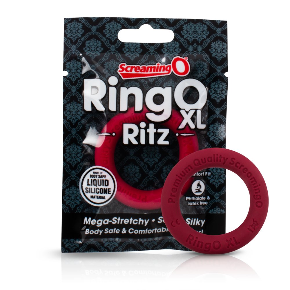 Ring O Ritz XL Red ScreamingO Cock Ring
