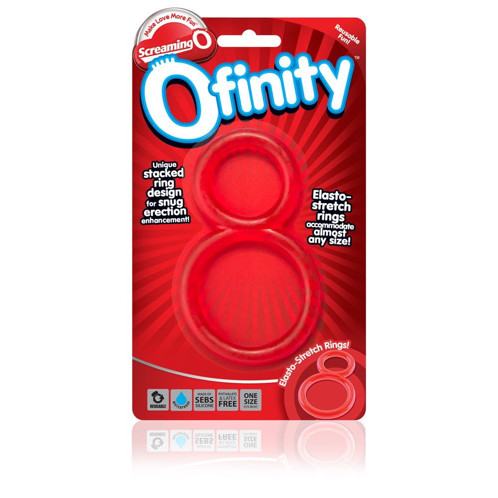 Ofinity Red ScreamingO Cock Ring