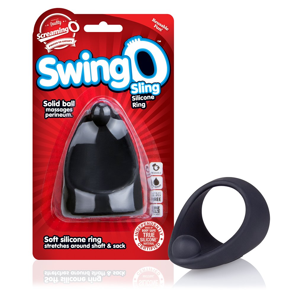 SwingO Sling Black ScreamingO Cock Ring