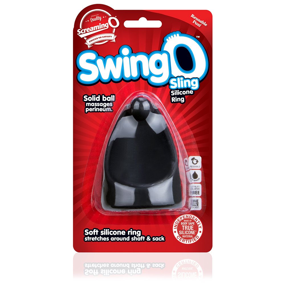 SwingO Sling Black ScreamingO Cock Ring