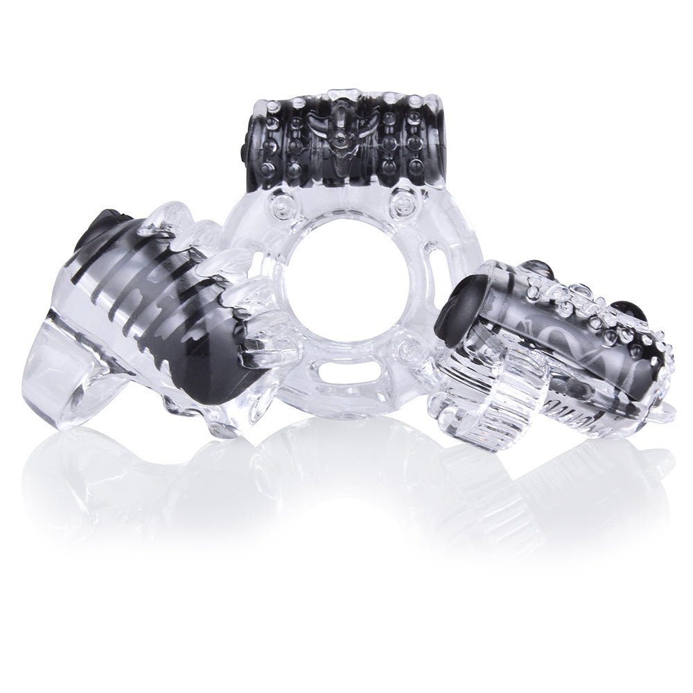 Vibroman - Black ScreamingO Cock Ring